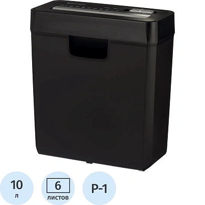 Шредер (уничтожитель) BIGTECH OS611S P-1ур.секр.,6лист.10л