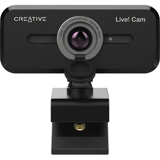 Веб-камера Creative Live! SYNC FHD V2 2Mpix USB2.0 микр.(73VF088000000)черн