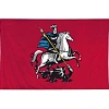 Флаг Москвы 90х135 интерьерный
