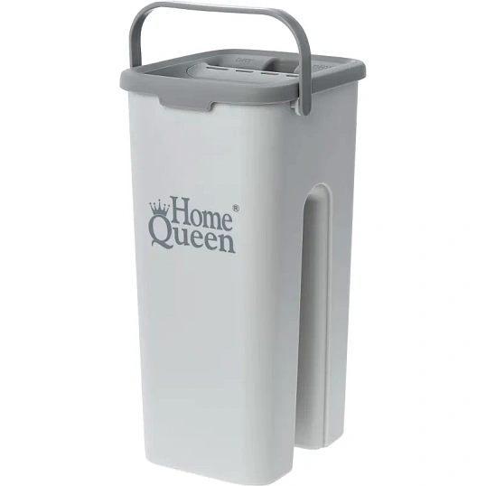 Комплект для уборки швабра плокая с ведром для отжима Compact 2, Home Queen