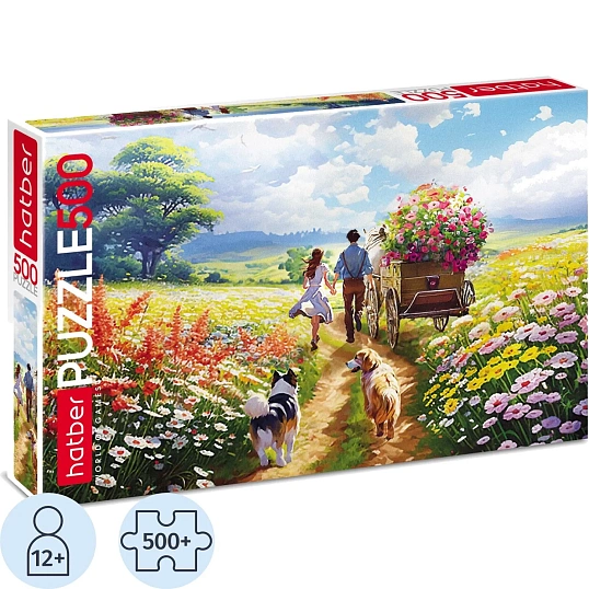 Пазл 500 элементов А2ф 480х330мм  -Счастливые моменты-,86988