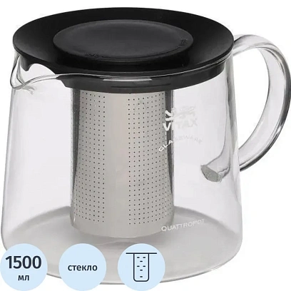 Чайник заварочный VX-3308 Bodiam 1500мл.Vitax