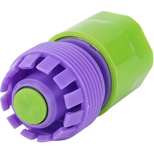 Соединитель для шланга пластм быстросъем 3/4 аквастоп Palisad 66165