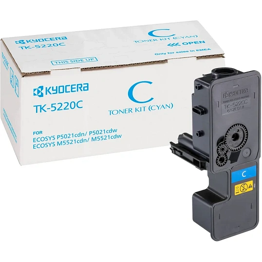 Тонер-картридж Kyocera TK-5220C гол. для ECOSYS M5521