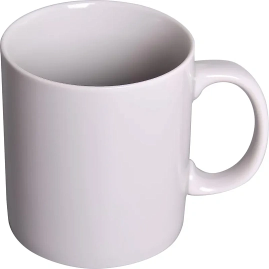 Кружка 300 мл Белая Европейский 24шт/уп (38462)