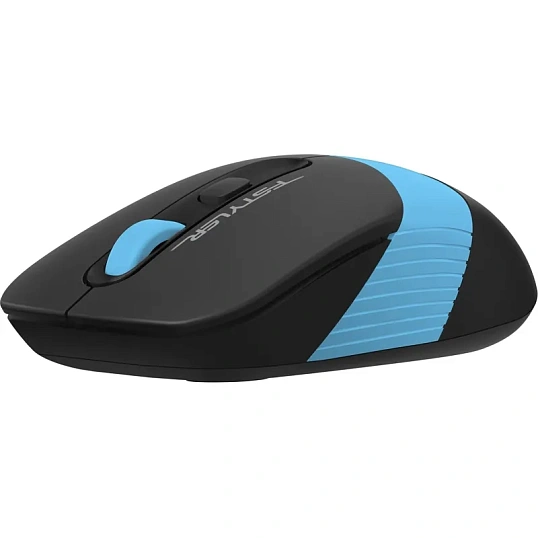 Мышь компьютерная A4Tech Fstyler (FG10 BLUE)черн/син/2000dpi/беспроводн/4кн