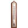 Термометр комнатный 3,9х18,8см., светлое дерево (466106)