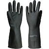 Перчатки защитные АЗРИХИМ КЩС тип-2 из латекса черные (размер 10 , XL)