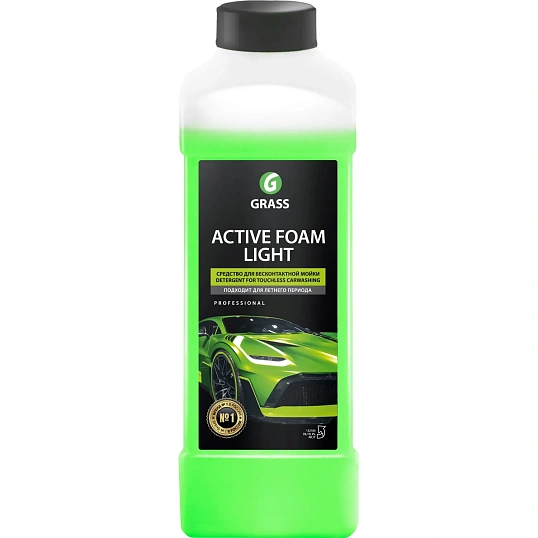 Профхим авто шапмунь д/бесконт мойки конц Grass/Active Foam Light, 1л