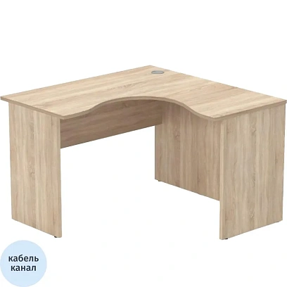 Стол Easy One правый (880,881) дуб сонома Ш1200 Г1200