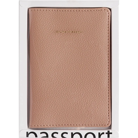 Обложка для паспорта ПЫЛЬНАЯ РОЗА 3-619/08