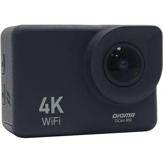 Экшн-камера Digma DiCam 850 черный