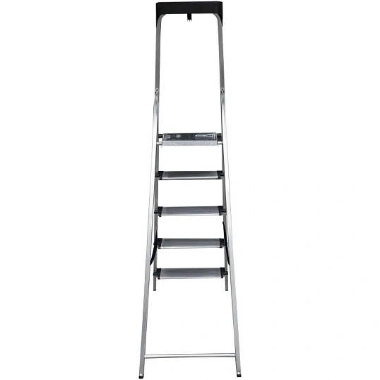 Стремянка ал. Новая Высота NV 1118, 1х5 ступ. 130 мм, органайзер 1118105