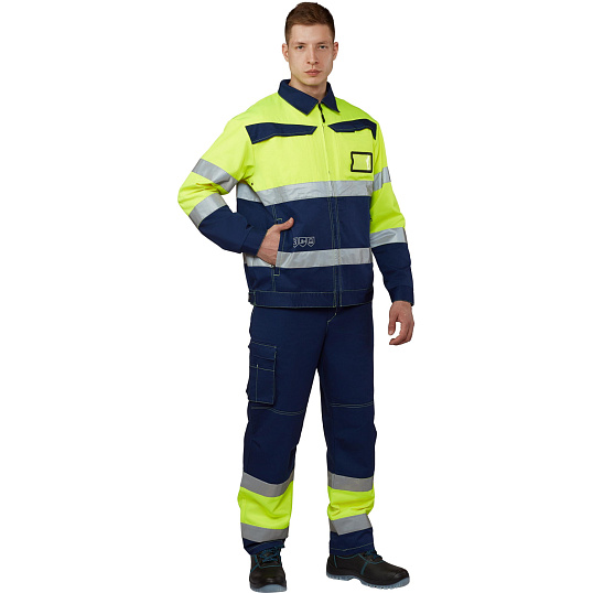 Костюм летний мужской Кандел КБР лим./т.син. (р.52-54) 194-200