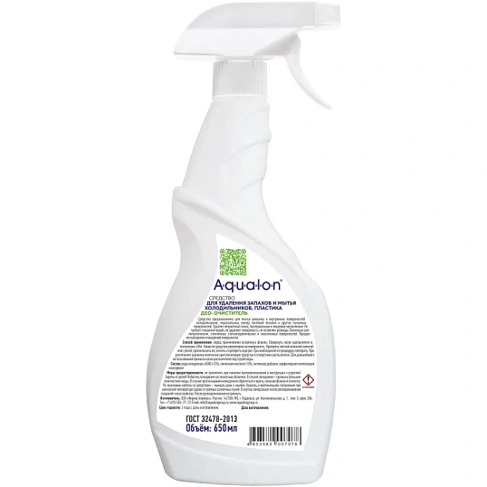 Чистящее средство для кухни для холодильн и удал запахов AQUALON, 650мл