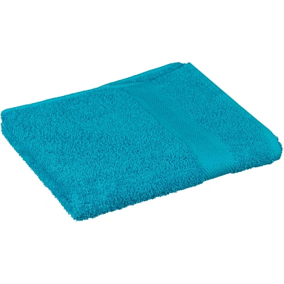 Набор полотенец махровых бордюр 440 г/м2, 50х90 ярко-бирюзовый, 10шт