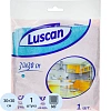 Салфетка хозяйственная Luscan из микрофибры универ 200г/м2 30х30см синяя