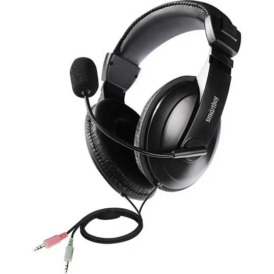Гарнитура SmartBuy COMMANDO (SBH-7000), стерео рег.громк, кабель 2.5м