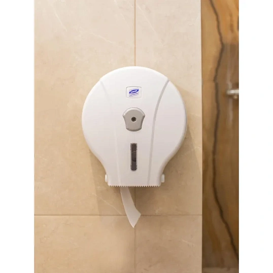 Диспенсер для туалетной бумаги рулLuscan Professional мини белый