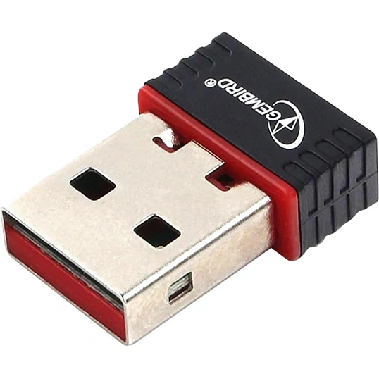 Сетевой адаптер микро WiFi Gembird 150 Мбит, USB, 802.11b/g/n