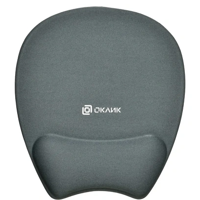 Коврик для мыши Oklick OK-RG0580-GR Мини серый 250x220x24мм