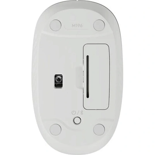 Мышь компьютерная Logitech беспр. M196 OFF WHITE BT EMEA28i-935 910-007460
