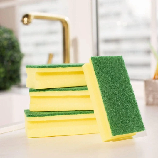 Губки абразивные Luscan Professional 150x70x45мм 4 шт/уп