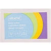 Стикеры ATTACHE Bright colours с клеев.краем 76х51 розовый 100л