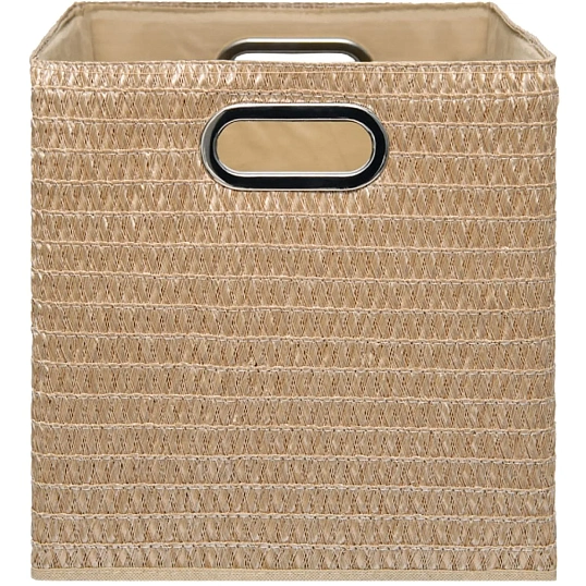 Короб для хранения складной, Д310 Ш310 В310, бежевый QR10F-L