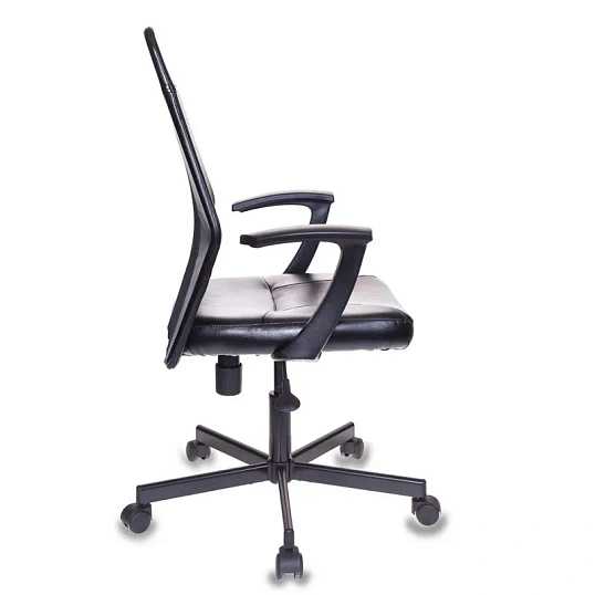 Кресло VB_EChair-225 PTW к/з черный, сетка черная