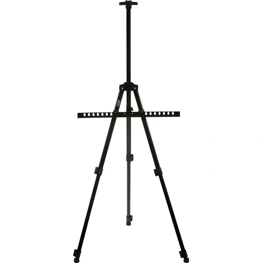 Мольберт металлический Комус Арт переносной, 94x168x89 см, с чехлом