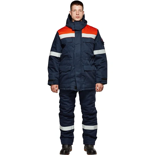 Костюм зимний 'Энергия' КПК тип Г ЗЭТВ 91,4 кал/см2 (60-62) 170-176