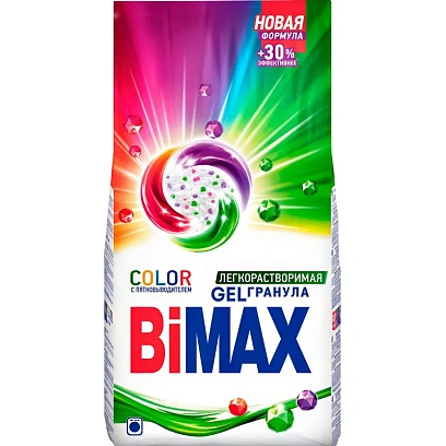 Порошок стиральный BiMax Color автомат, 12 кг