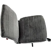 Кресло VB_EChair 303 серый Light-19 крестов. металл черный