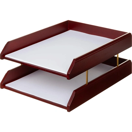 Набор настольный M5C-10A на 5 предметов из дерева, цвет: красное дерево