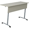 Парта МЕТ_ Стол ученический Гармония 2-местный 6г.р. серый/серый