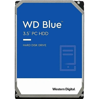 Жесткий диск Western Digital Blue 6TB, SATA, 5400rpm, 256MB(WD60EZAX)