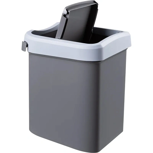 Контейнер  для мусора , 10 л SMART BIN , серый