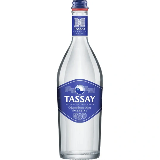 Вода минеральная TASSAY газированная стекло 0,75л