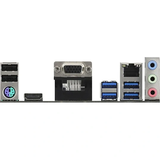Материнская плата ASROCK A520M-HVS, AM4, A520, 2xDDR4, D-Sub+HDMI