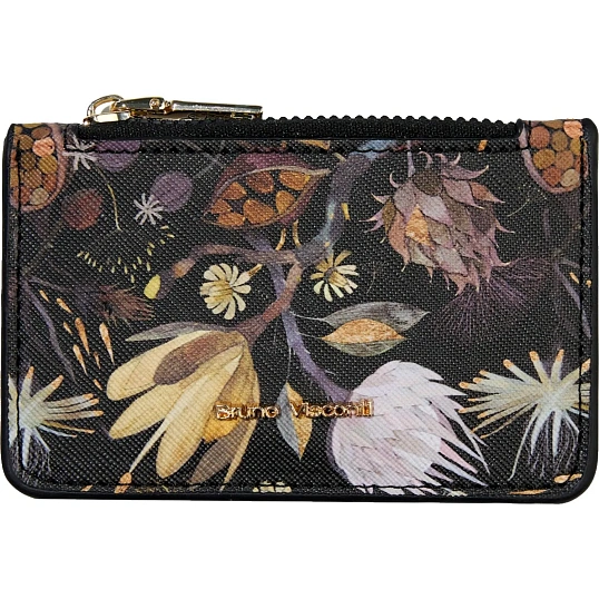 Картхолдер на молнии  flora.ночные цветы, 11.5 x 0,7 x 7,5 см 14-096/01