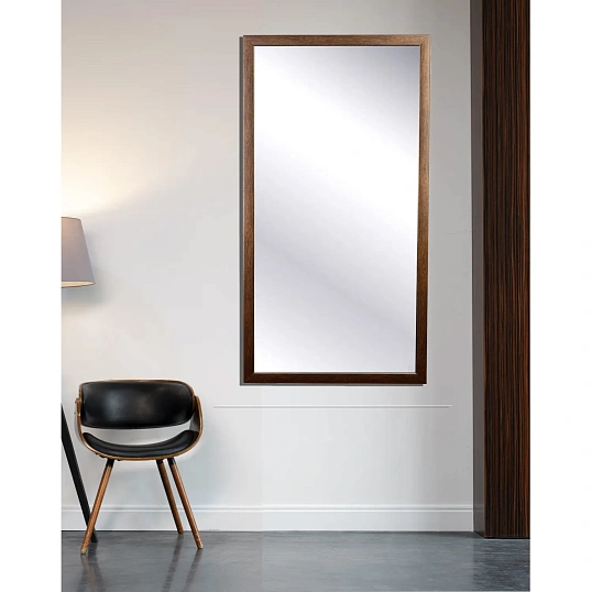 Зеркало МГЛ_ настенное НБ58 (534x1004) багет ПЛС венге