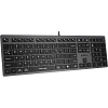 Клавиатура A4Tech Fstyler (FX50 GREY) серый USB slim Multimedia