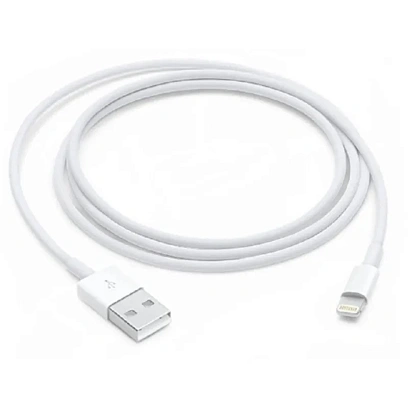 Кабель Apple Lightning - USB Cable (1 m), бел,MQUE2ZM/A+MXLY2ZM/A+MD818ZM/A