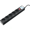 Сетевой фильтр Power Cube 5р/10м 10А/2,2кВт черн (SPG5-10M)
