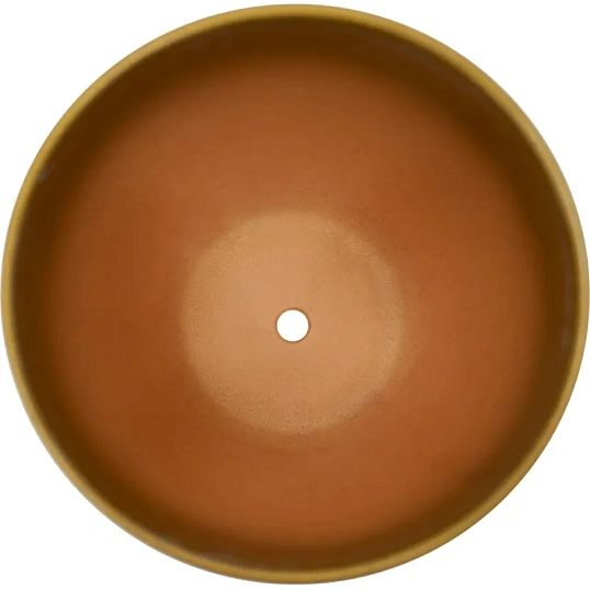 Горшок керамич.с подставкой,4,7л.,Д210 Ш210 В200,бронзовый(матовый),BH-06-3