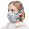 Полумаска фильтрующая UNIX Air 512V FFP2 R D/А0 3шт/уп