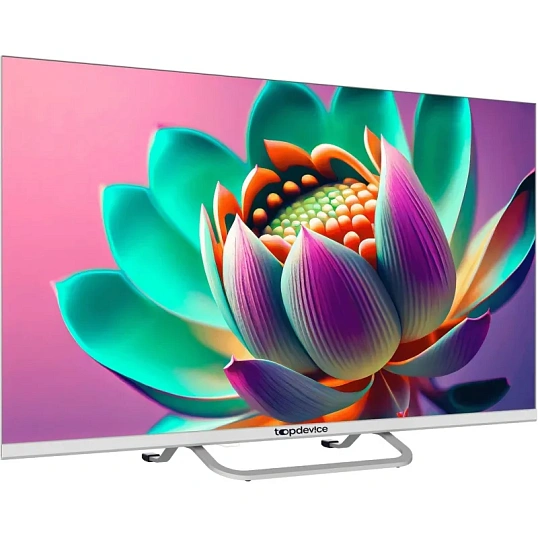 Телевизор 32 Topdevice TDTV32CS07H_WE, HD ready, смарт (Яндекс ТВ) белый