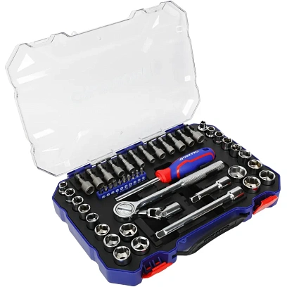 Набор инструментов 47предметов(метрические и дюймовые головки 3/8),WP202523