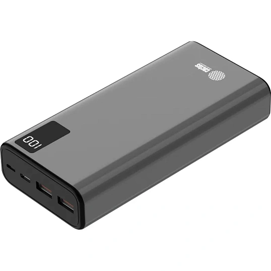 Внешний аккумулятор Cactus CS-PBFSFA-20000 20000mAh 4.5A 2xUSB-A/USB-C сер